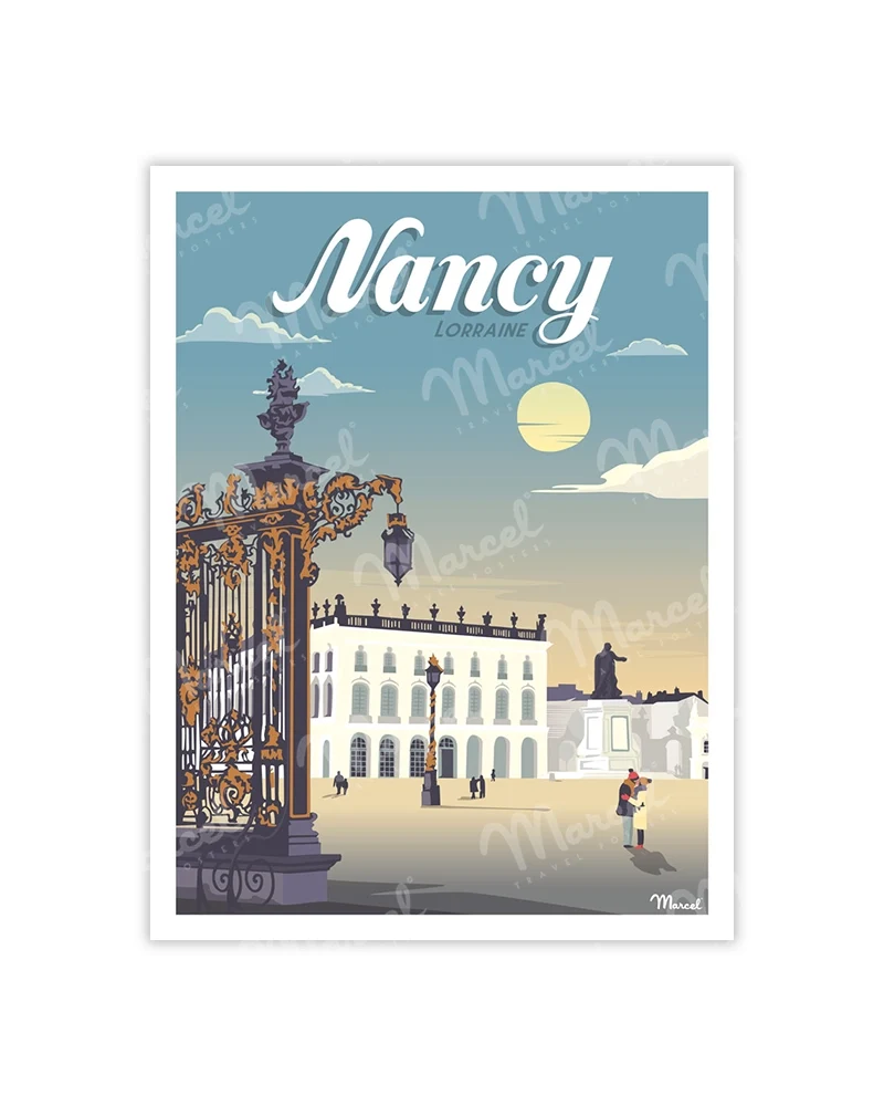Carte Postale NANCY "Place Stanislas"
