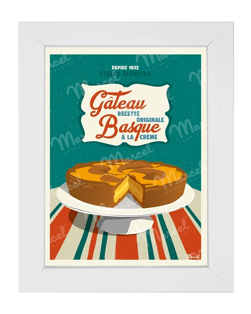 Carte Postale "Gâteau Basque"