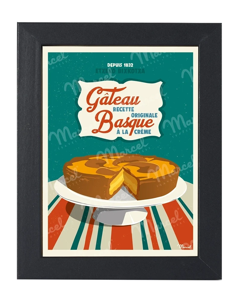 Carte Postale "Gâteau Basque"