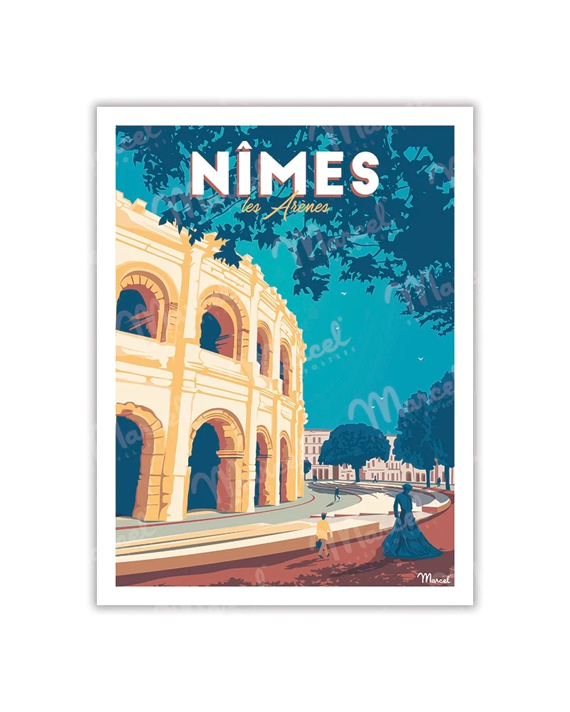 Carte Postale NÎMES "Les Arènes"
