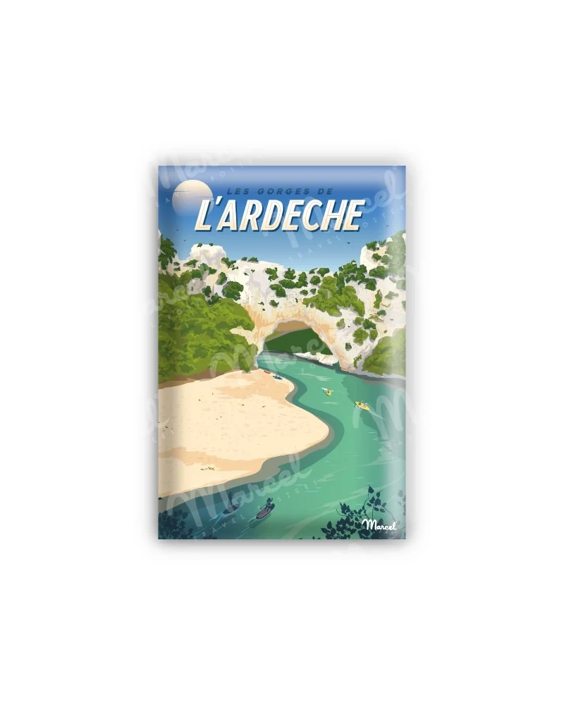 Magnet "Les Gorges de l'ARDÈCHE"