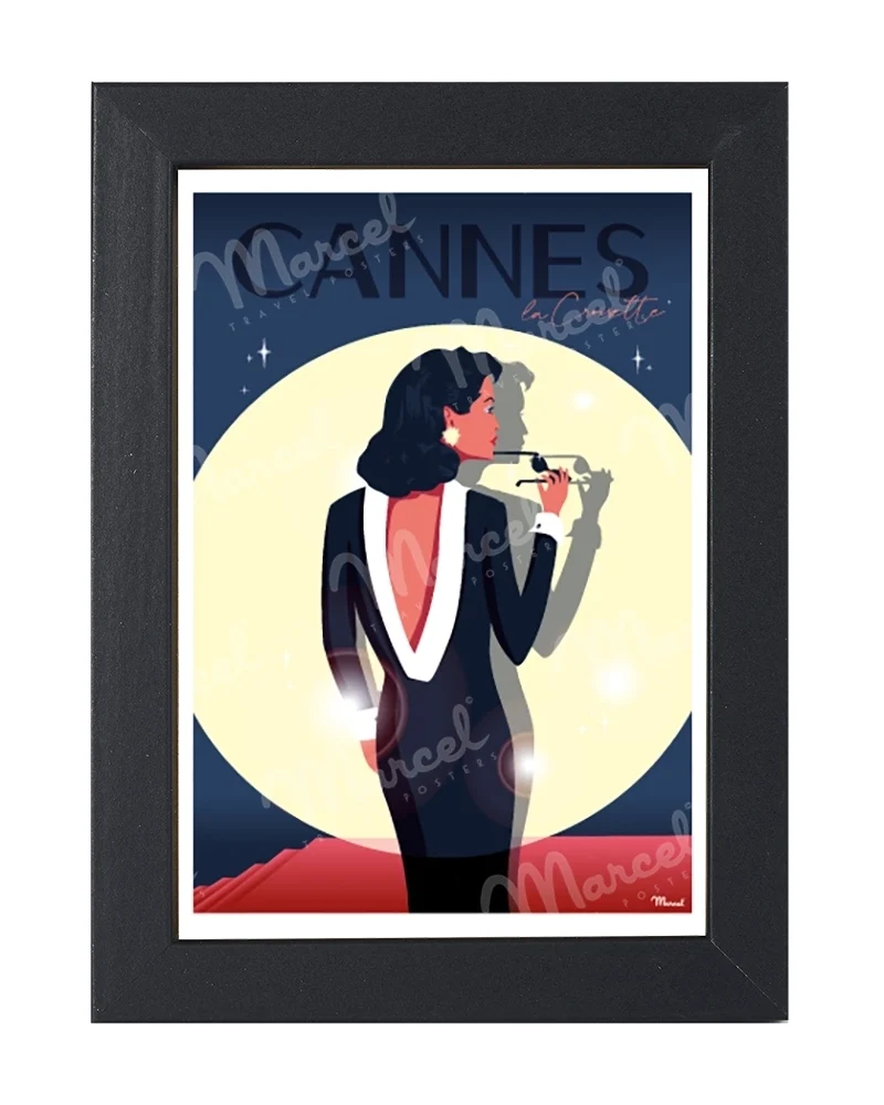 Carte Postale CANNES "La Croisette Glamour"