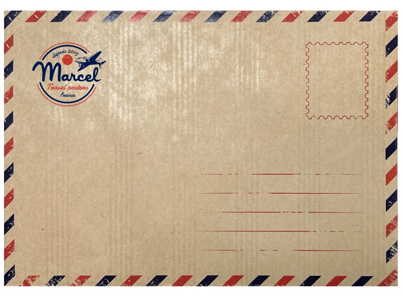 Enveloppe Vintage Marcel