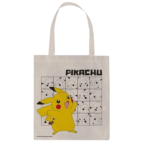 Tote bag Pokémon - Pikachu - Beige