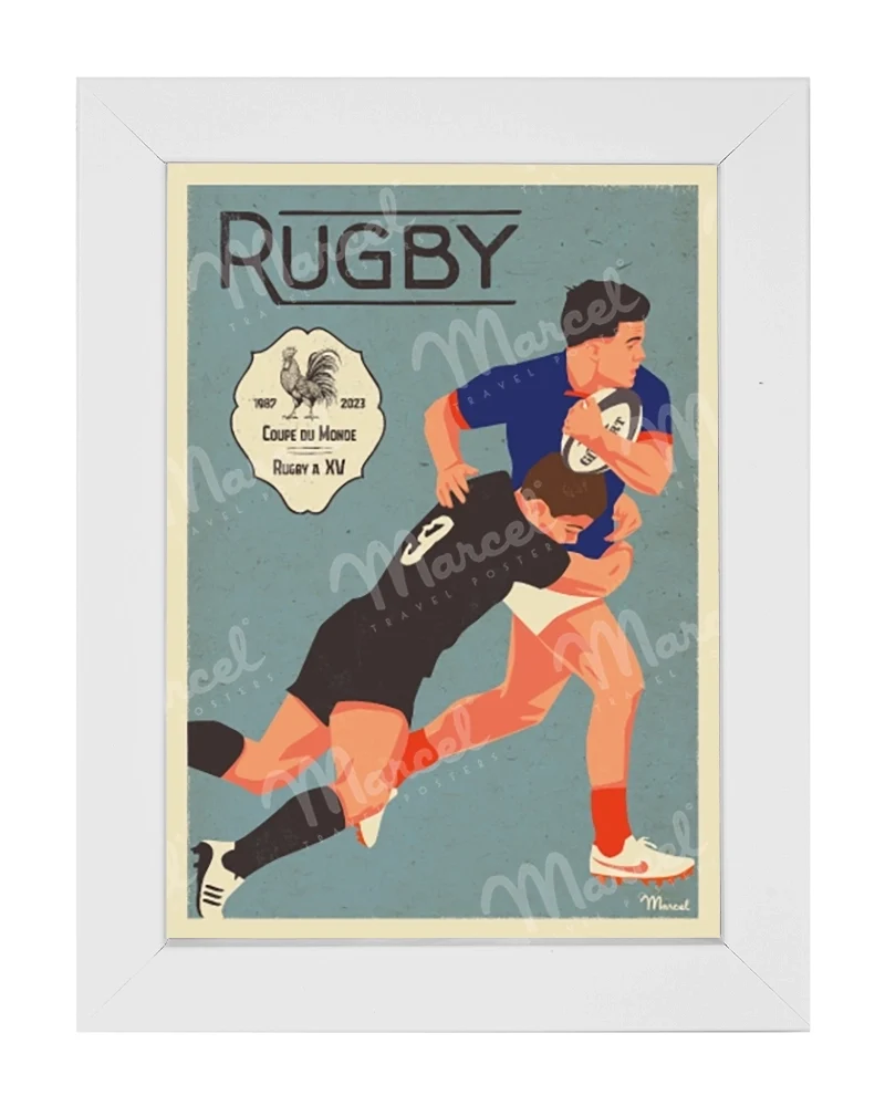 Carte Postale "Rugby 2023"