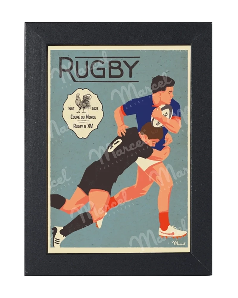Carte Postale "Rugby 2023"
