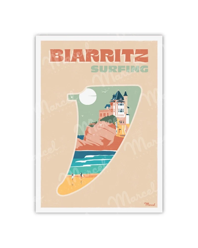 Carte Postale BIARRITZ "Fin Story"