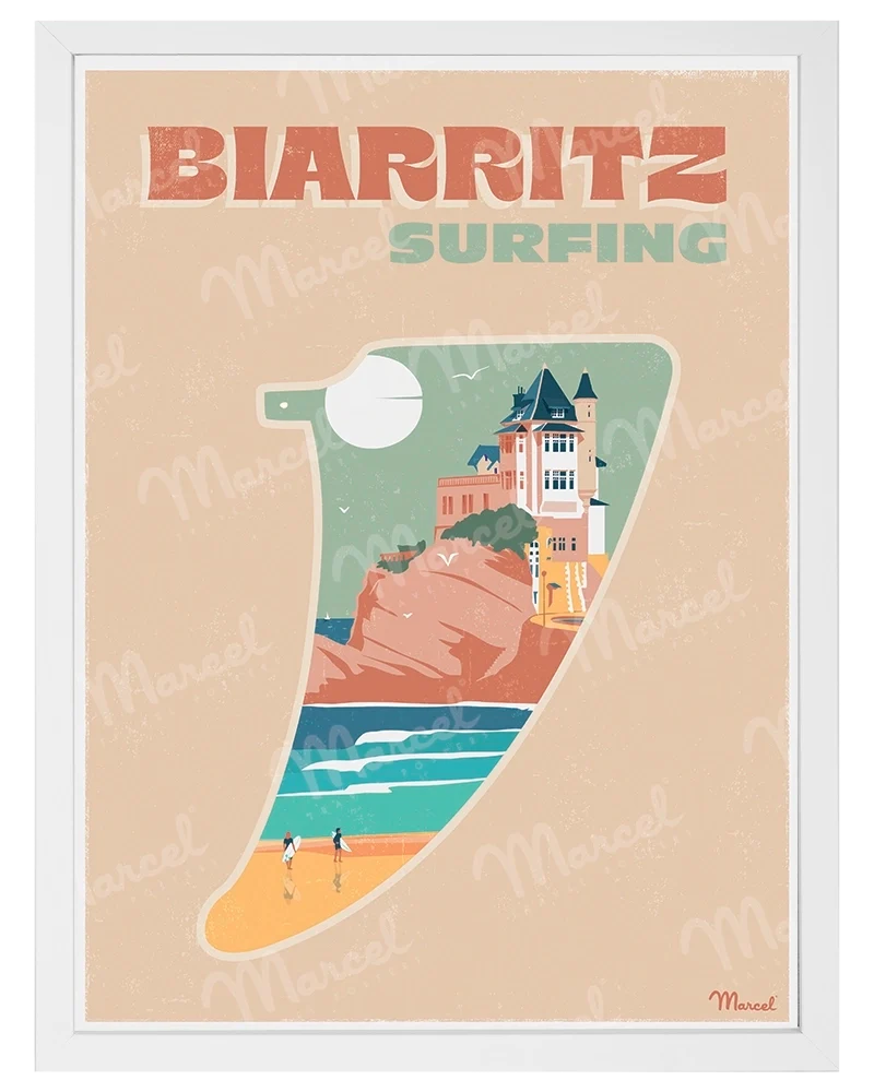 Affiche BIARRITZ "Fin Story"