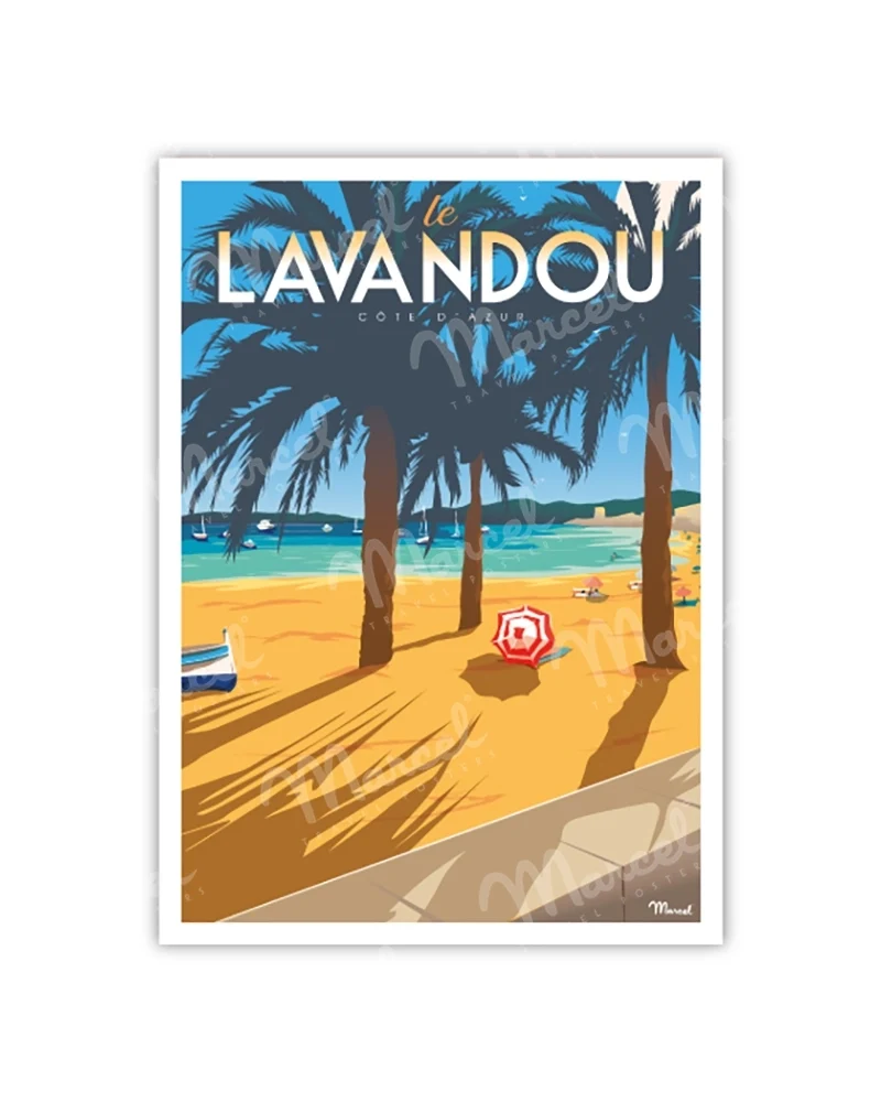 Carte Postale LE LAVANDOU