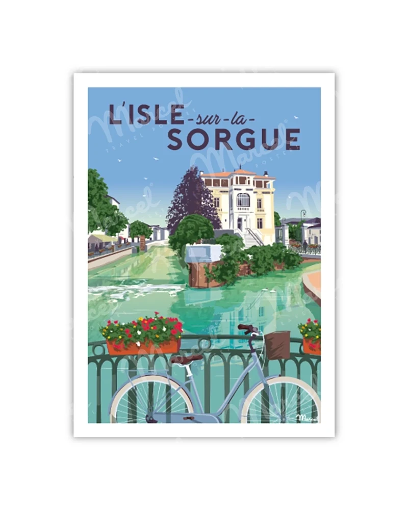 Carte Postale L'ISLE-SUR-LA-SORGUE