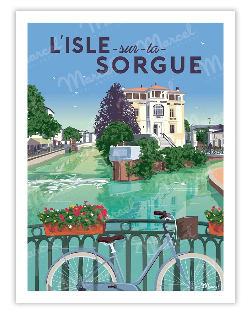 Affiche L'ISLE-SUR-LA-SORGUE
