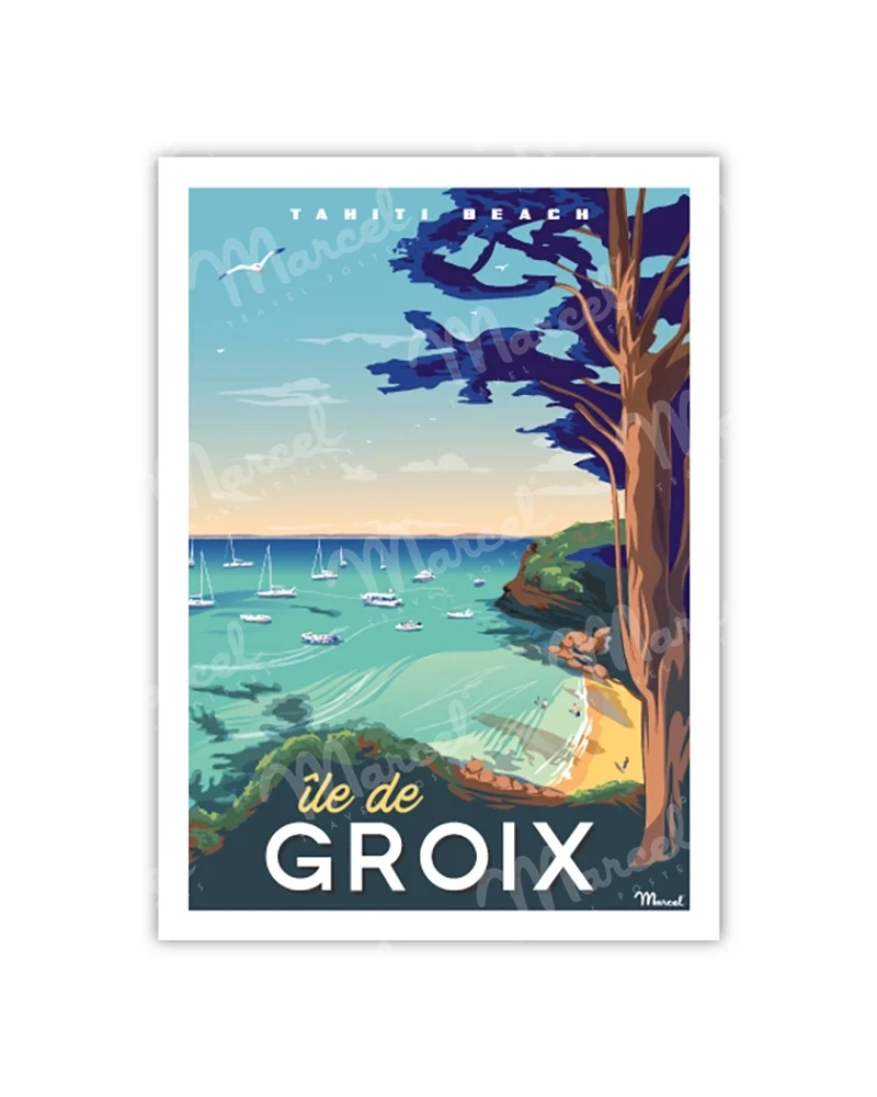 Carte Postale ÎLE DE GROIX