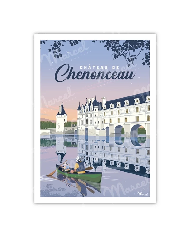 Carte Postale "Château de CHENONCEAU"
