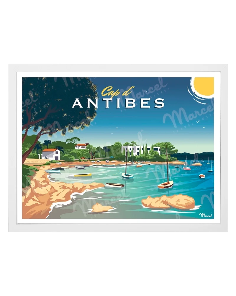 Affiche CAP D'ANTIBES