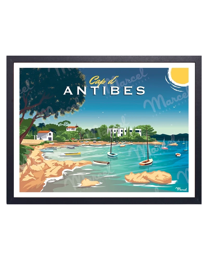 Affiche CAP D'ANTIBES