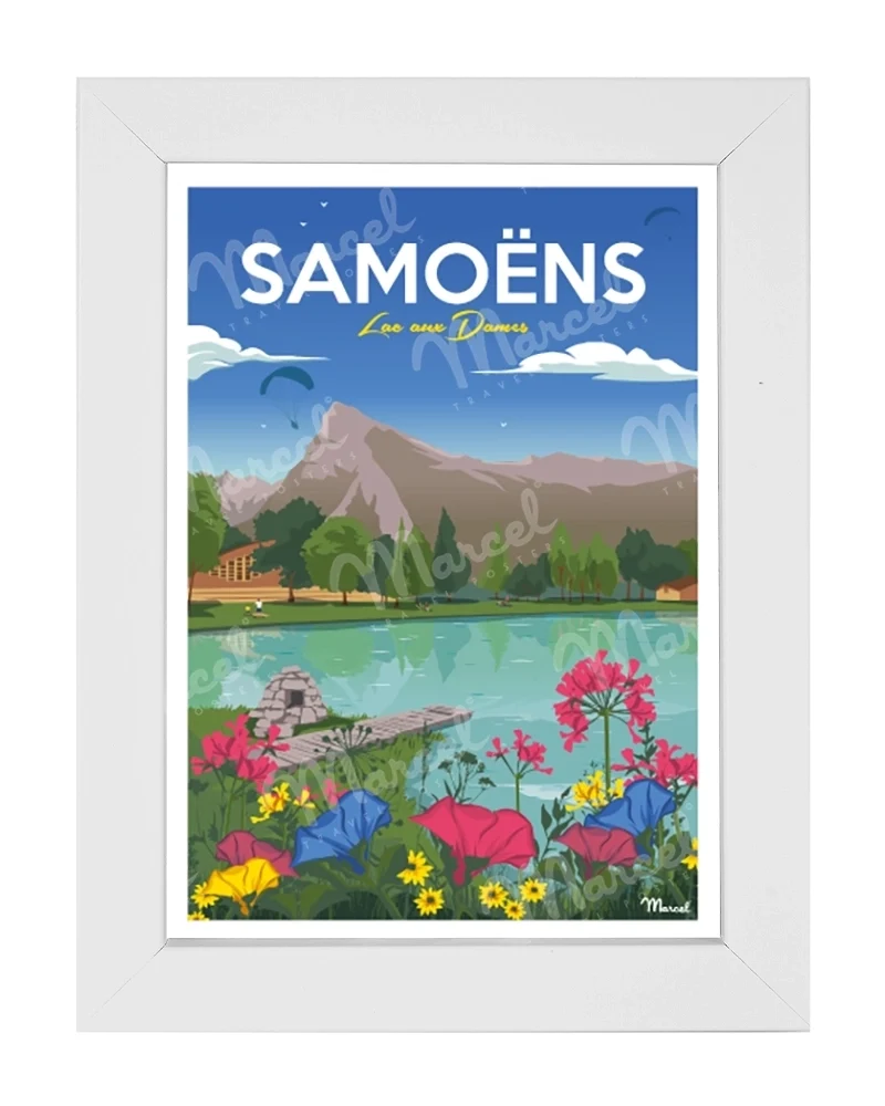 Carte Postale SAMOËNS "Lac aux Dames"