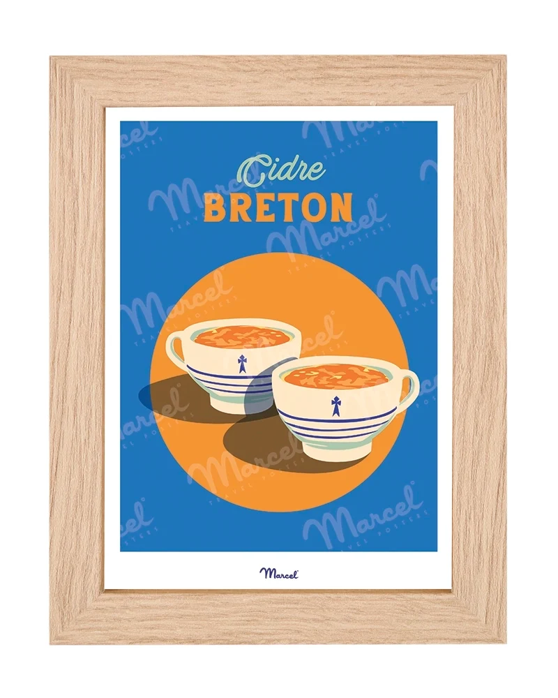 Carte postale Travel Color "La bolée de Cidre Breton"