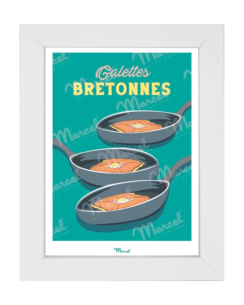 Carte postale Travel Color "Galettes Bretonnes"