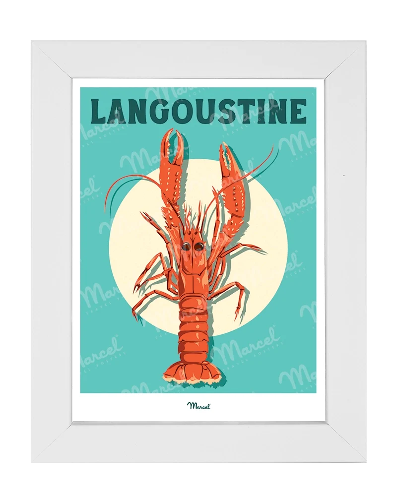 Carte postale Travel Color "Langoustine"