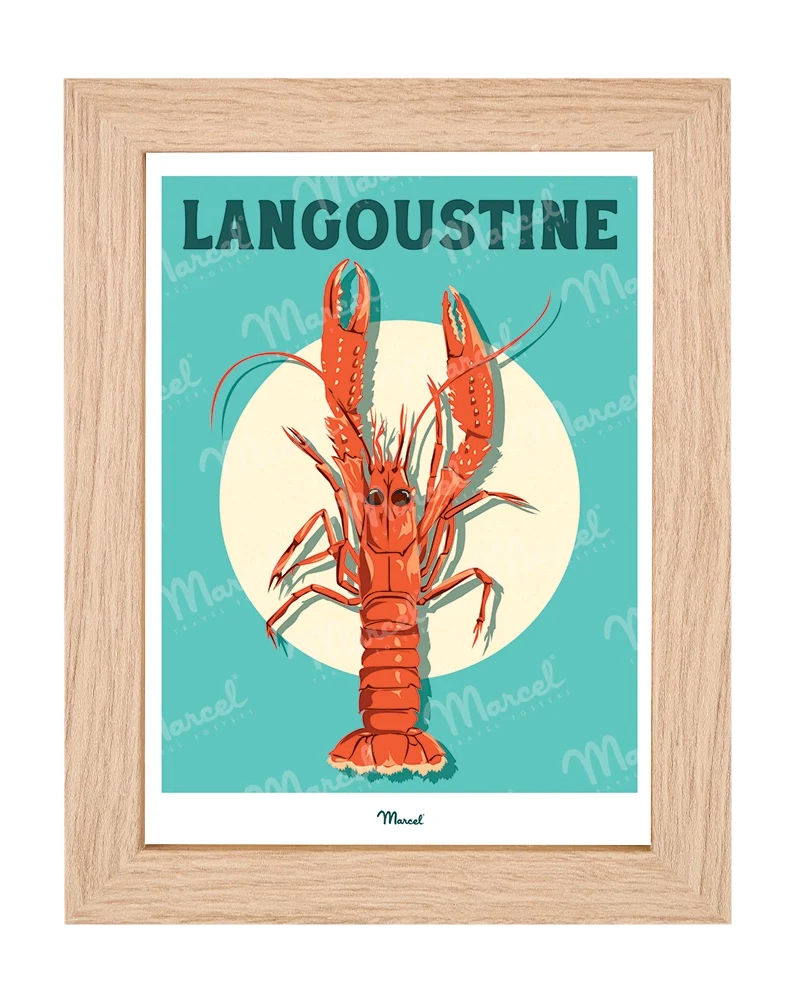 Carte postale Travel Color "Langoustine"