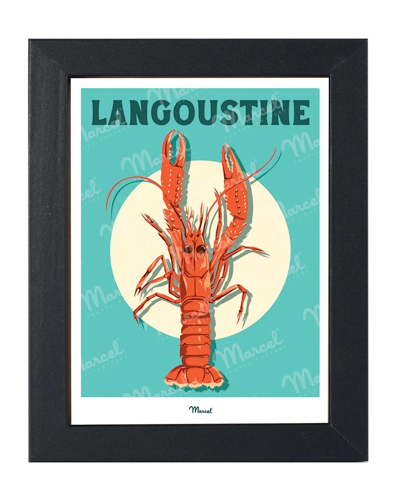 Carte postale Travel Color "Langoustine"