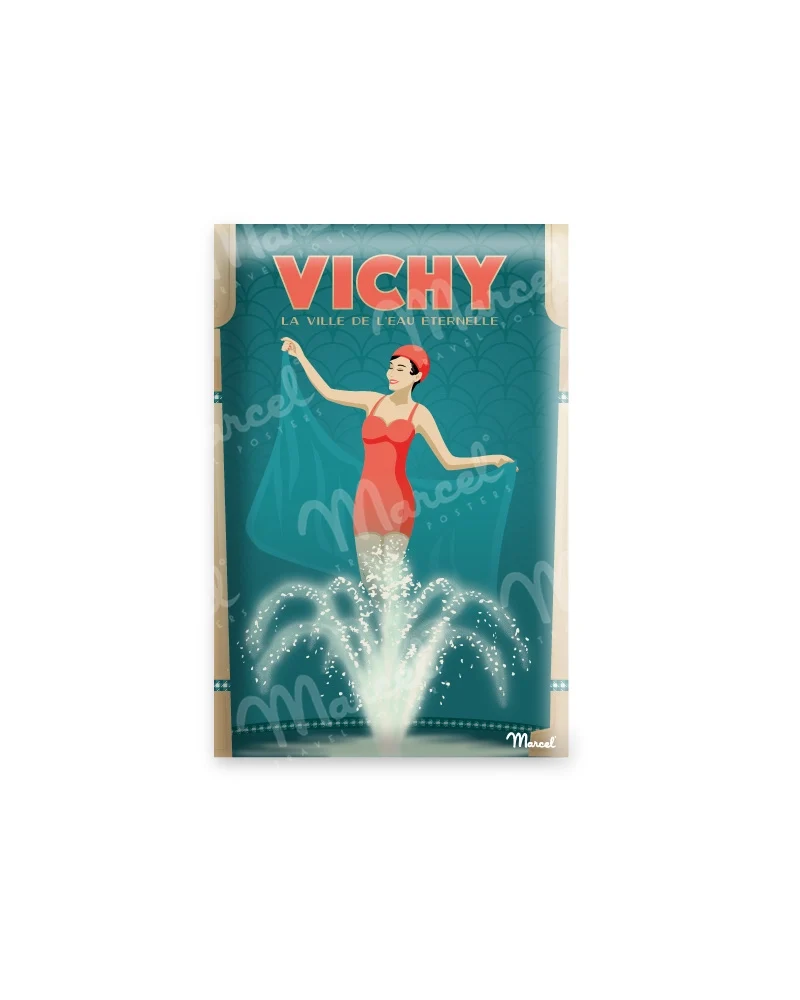 Magnet VICHY "L'Eau Eternelle"