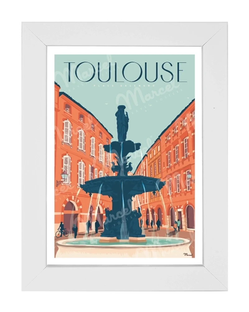 Carte Postale TOULOUSE "Place Salengro"