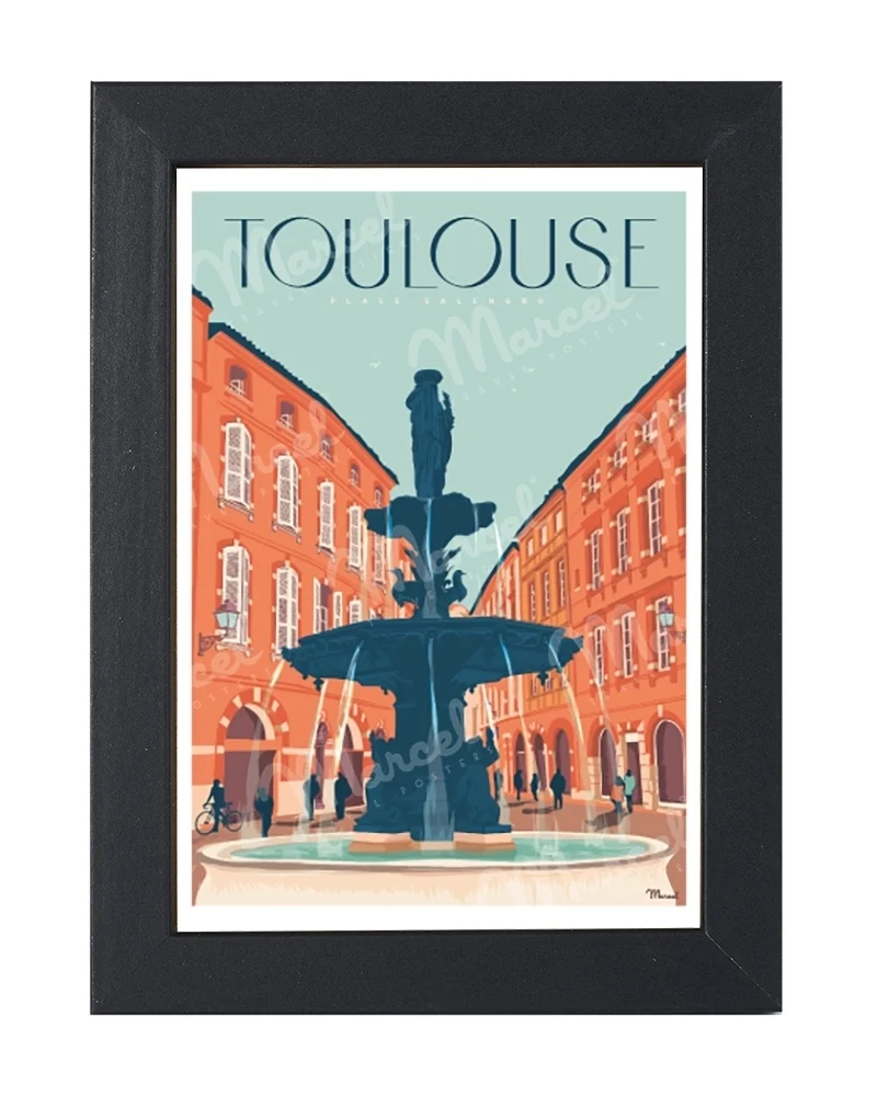 Carte Postale TOULOUSE "Place Salengro"