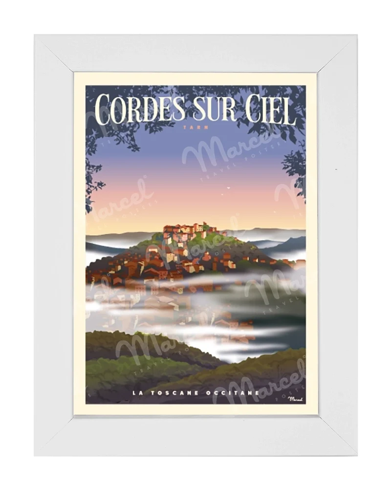 Carte Postale CORDES-SUR-CIEL