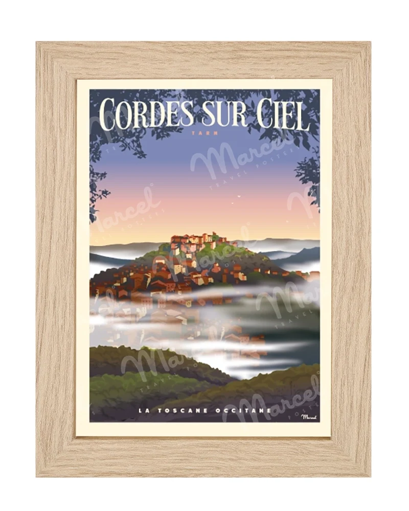 Carte Postale CORDES-SUR-CIEL