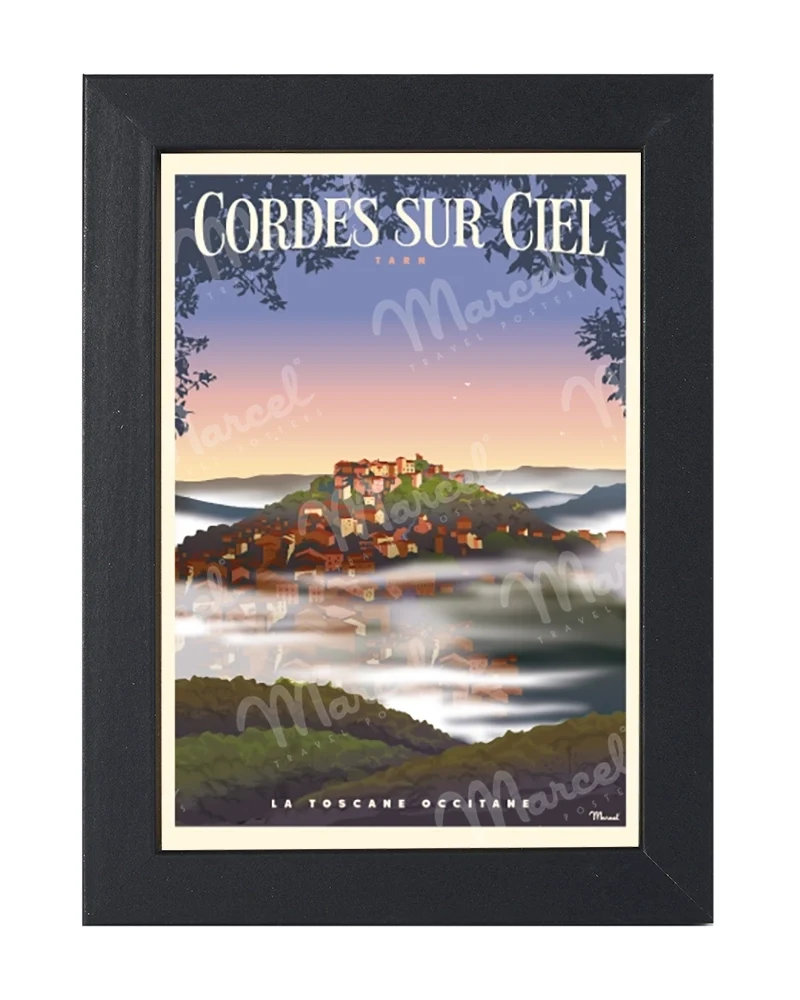 Carte Postale CORDES-SUR-CIEL