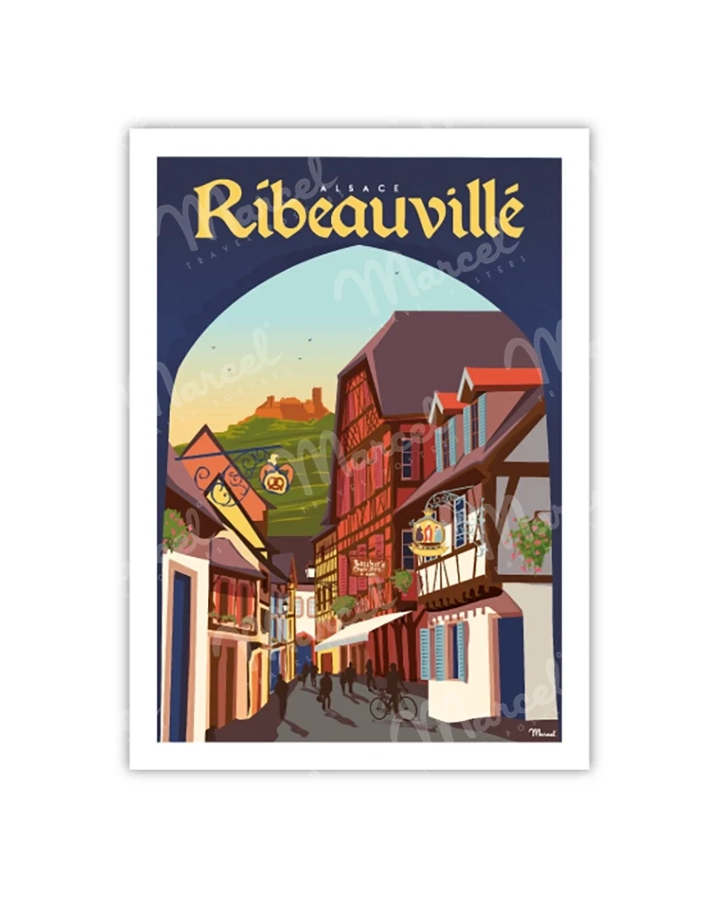 Carte Postale RIBEAUVILLÉ