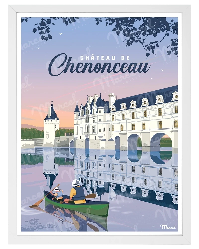 Affiche "Château de CHENONCEAU"