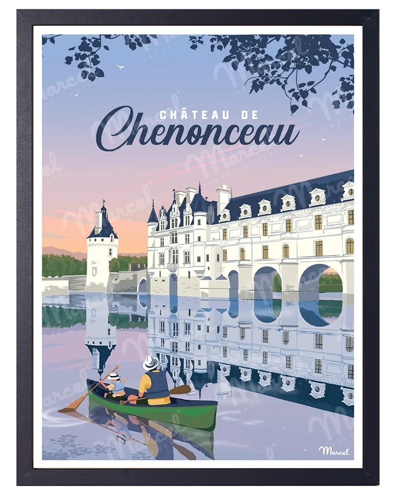 Affiche "Château de CHENONCEAU"