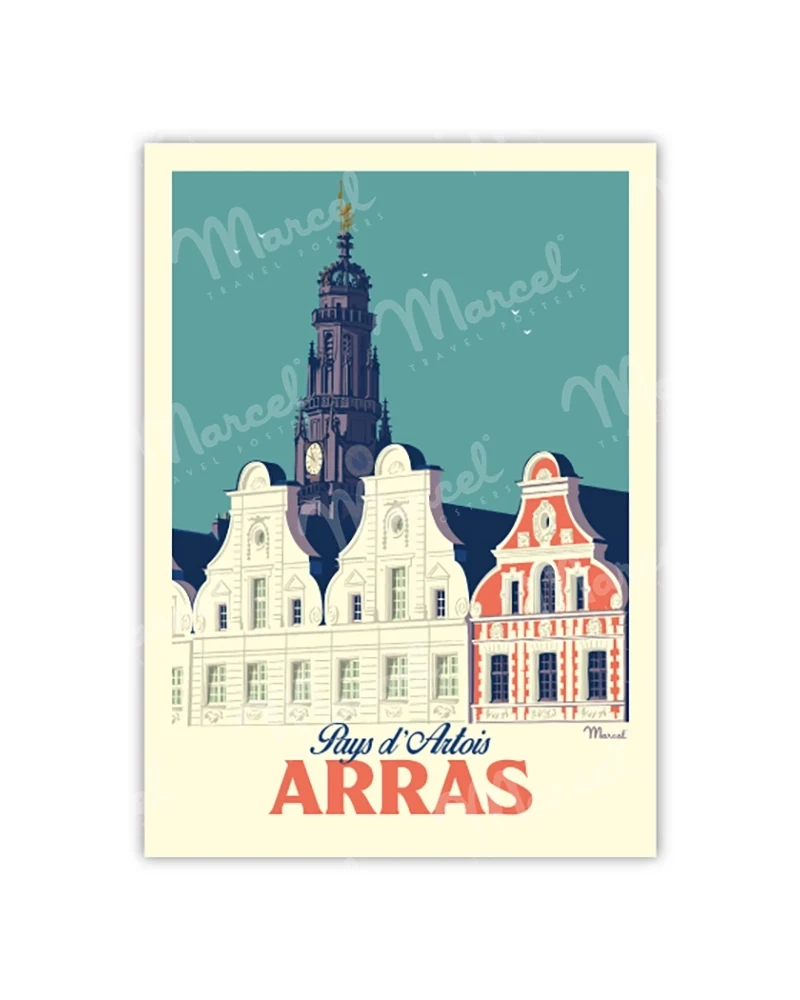 Carte Postale ARRAS "Pays d'Artois"