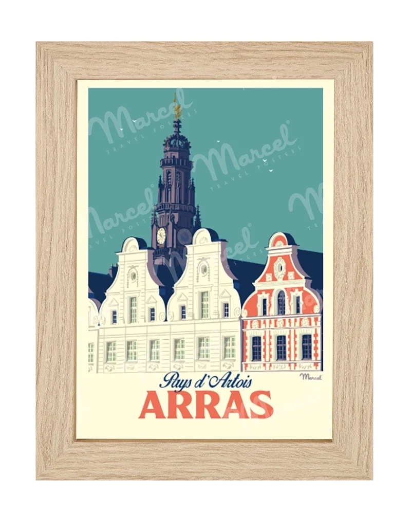 Carte Postale ARRAS "Pays d'Artois"