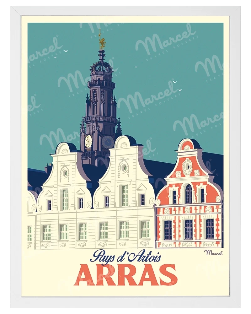 Affiche ARRAS "Pays d'Artois"