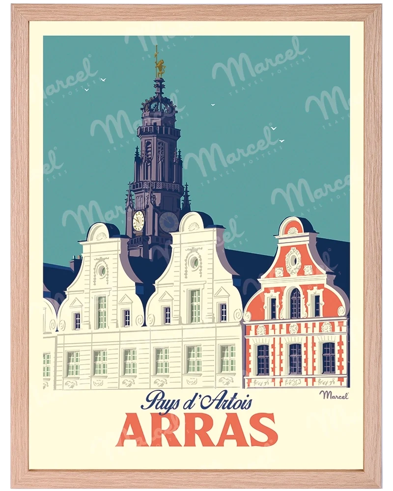 Affiche ARRAS "Pays d'Artois"