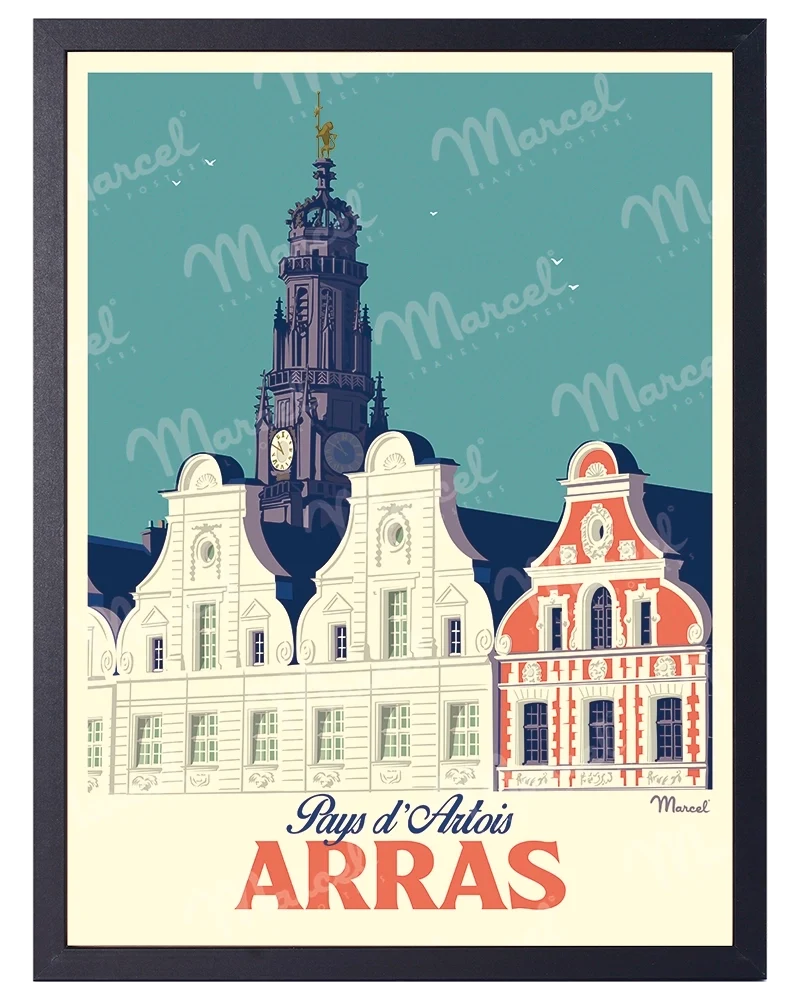 Affiche ARRAS "Pays d'Artois"