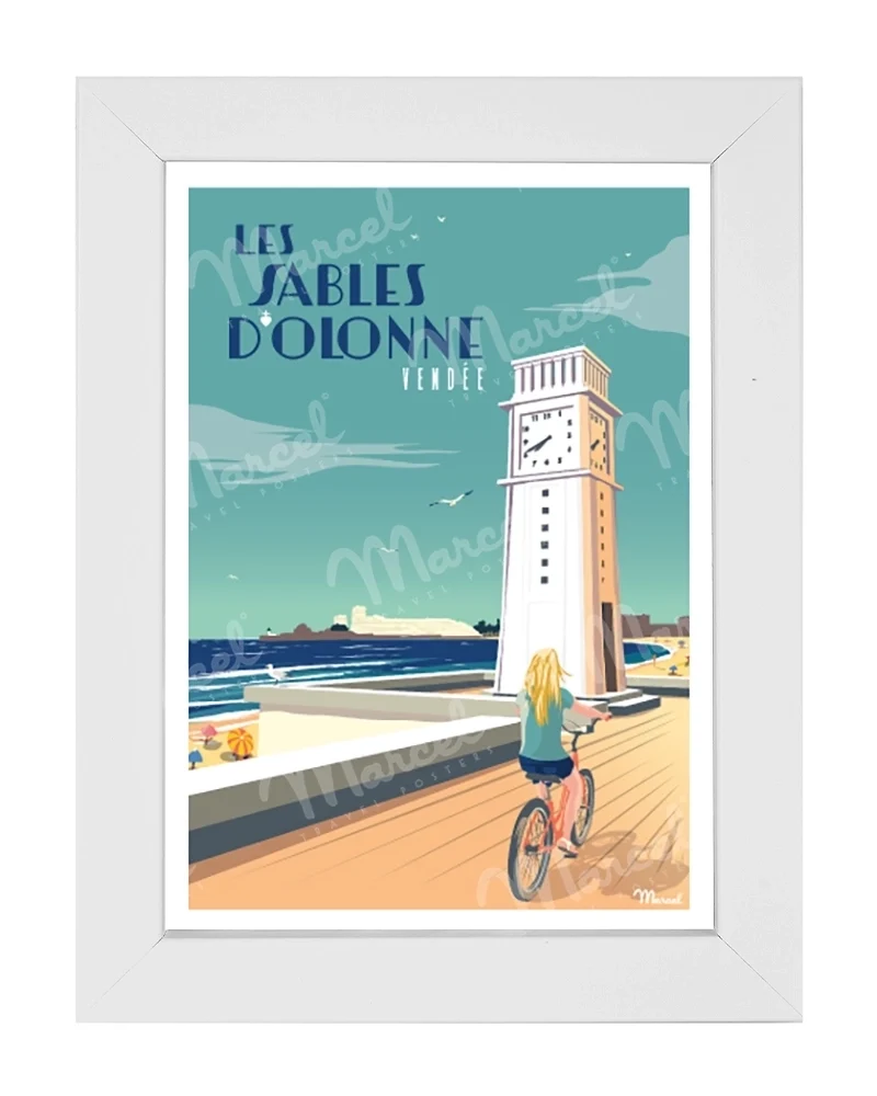 Carte Postale LES SABLES D'OLONNE "L'Horloge"