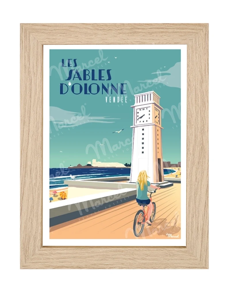 Carte Postale LES SABLES D'OLONNE "L'Horloge"