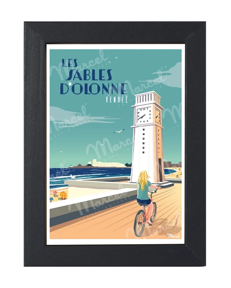 Carte Postale LES SABLES D'OLONNE "L'Horloge"