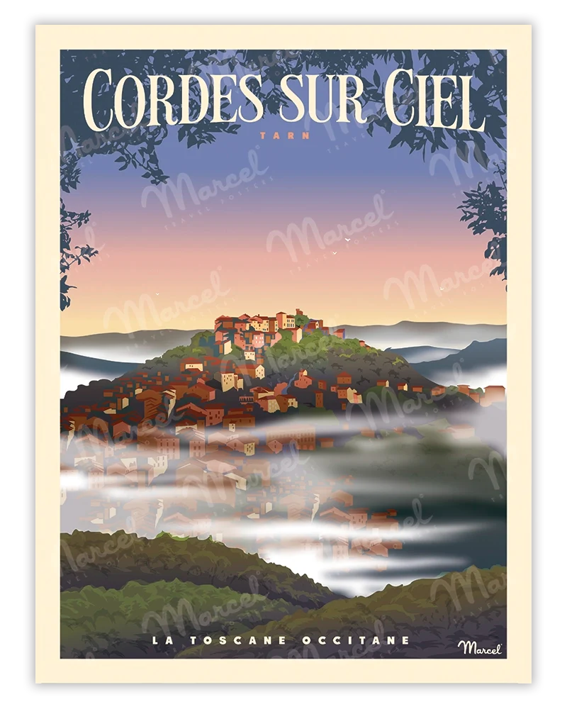 Affiche CORDES-SUR-CIEL