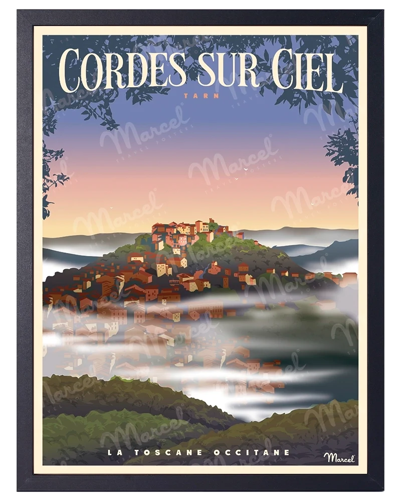 Affiche CORDES-SUR-CIEL
