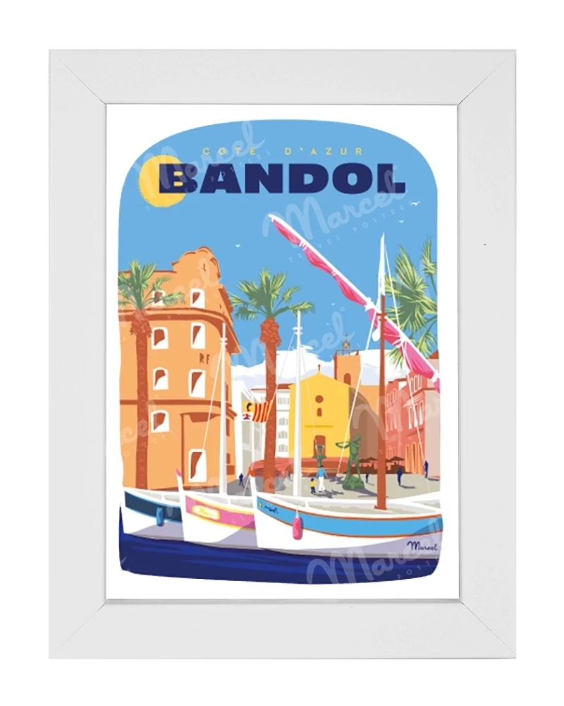 Carte Postale BANDOL "Le Port"