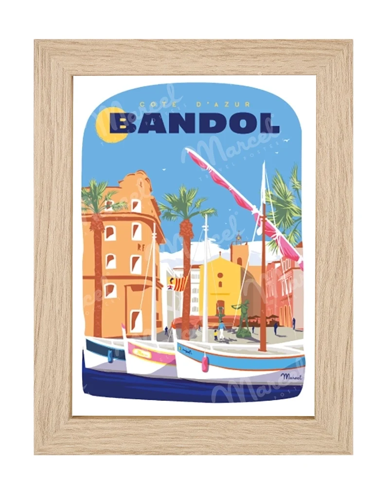 Carte Postale BANDOL "Le Port"