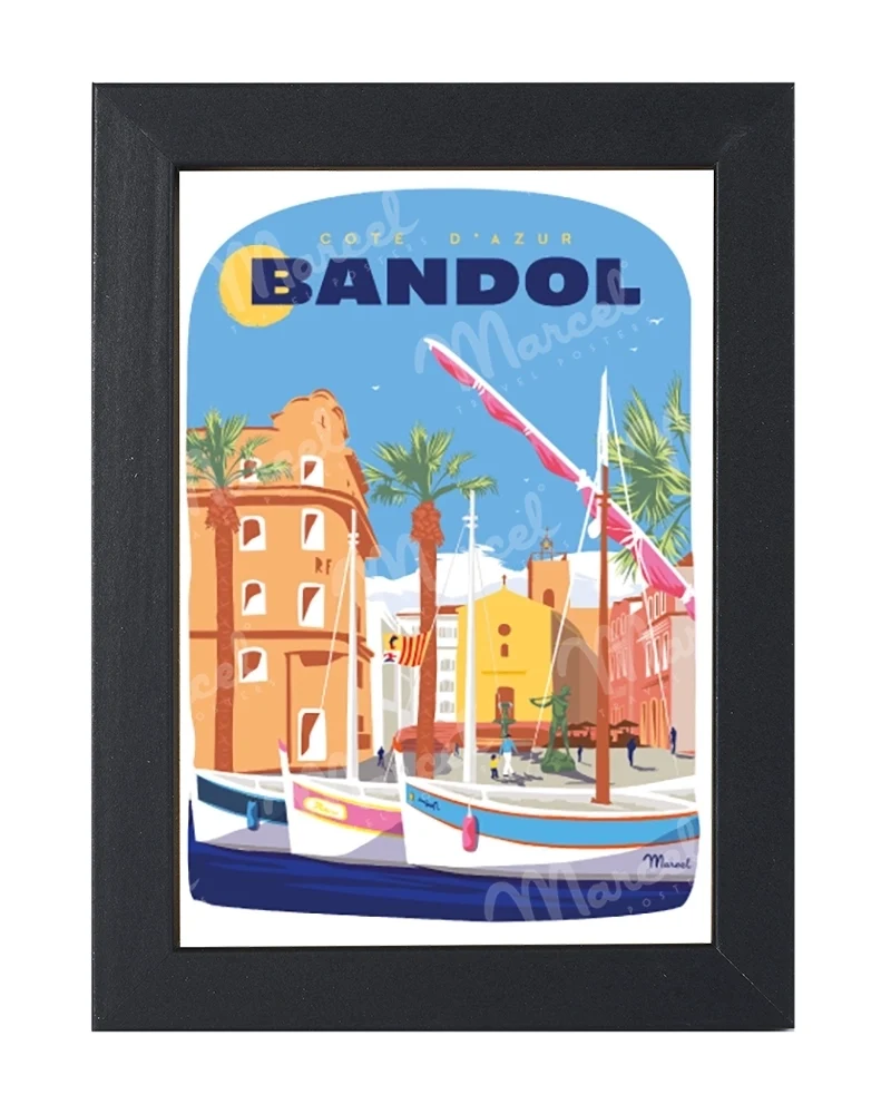 Carte Postale BANDOL "Le Port"