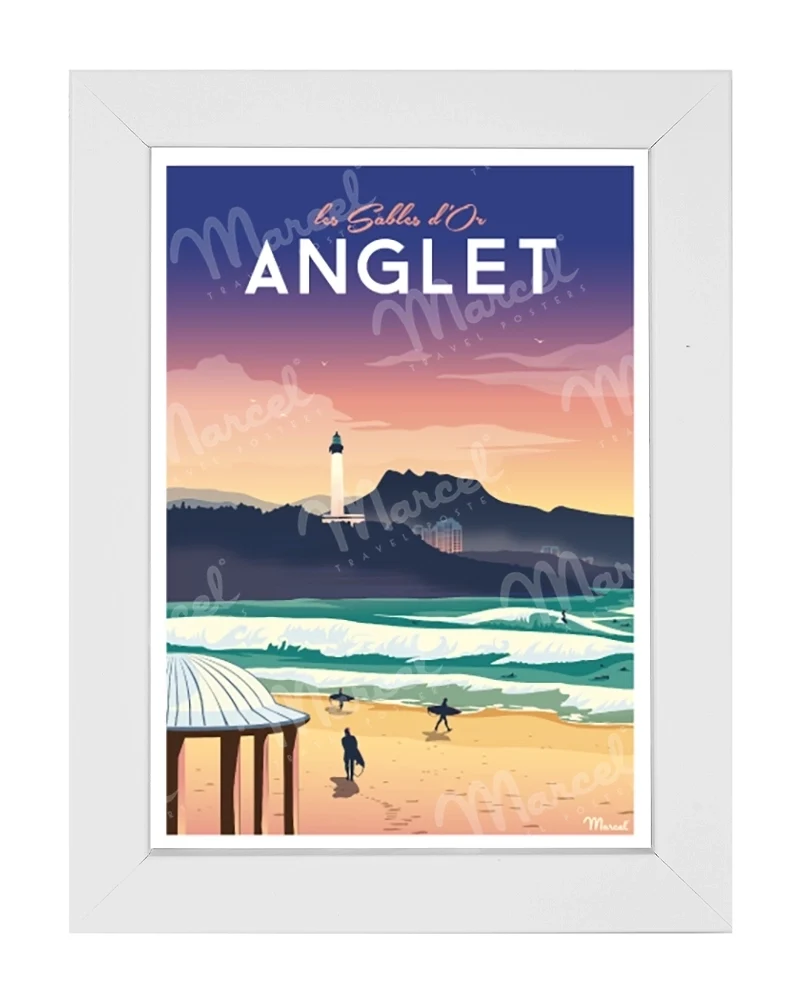 Carte Postale ANGLET "Les Sables d'Or"