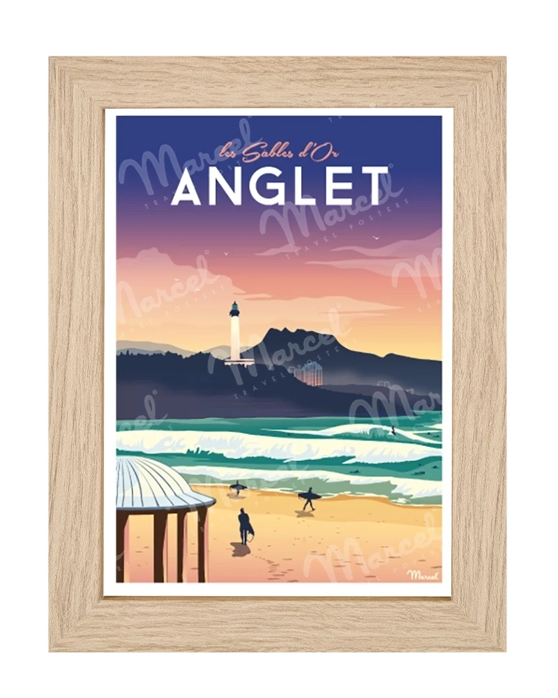 Carte Postale ANGLET "Les Sables d'Or"