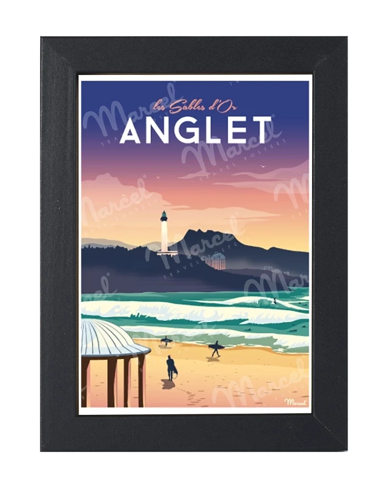 Carte Postale ANGLET "Les Sables d'Or"